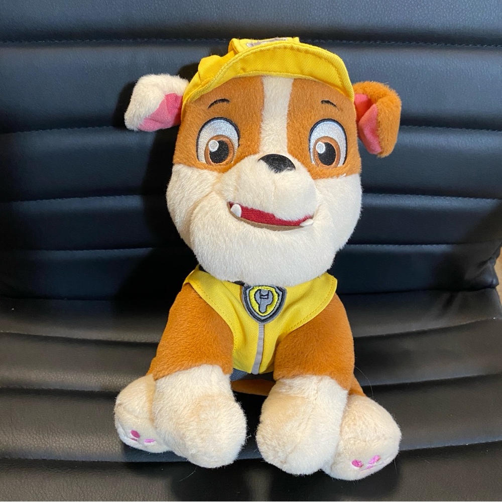 Rubble Paw Patrol GUND plush